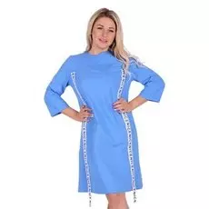 Платье трикотажное Кеона (голубое)