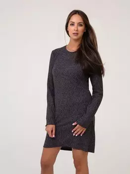 Платье трикотажное Кимберли (серое) рр