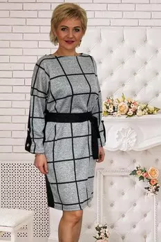 Платье трикотажное Люда