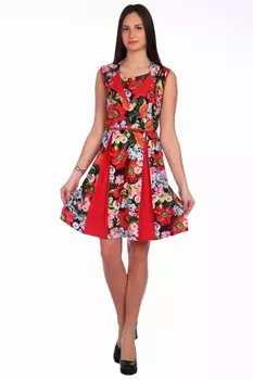 Платье трикотажное Мэка