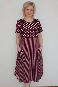 Платье трикотажное Маргарета