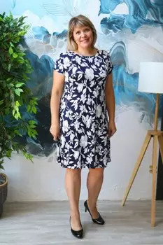 Платье трикотажное Мэрико