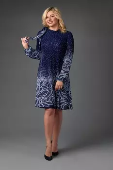 Платье трикотажное Мариза (абстракция) рр