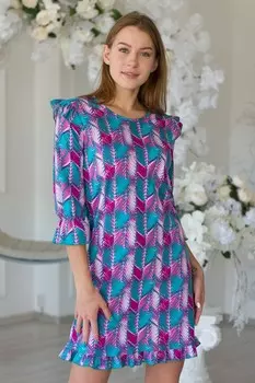 Платье трикотажное Марселия (бирюзовое)