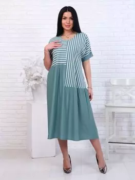 Платье трикотажное Мелибу