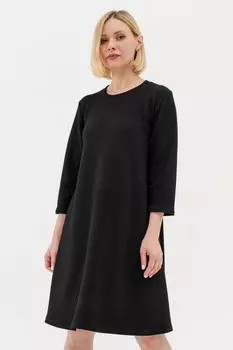 Платье трикотажное Мерит (черное)