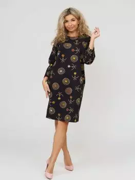 Платье трикотажное Мерлин (шоколадное)