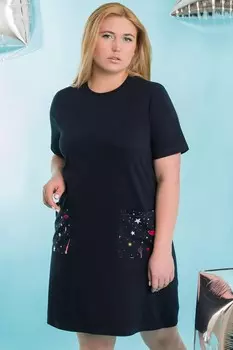 Платье трикотажное Мета