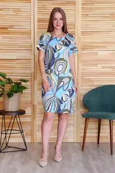 Платье трикотажное Мидори