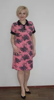 Платье трикотажное Милианна (розовое) от