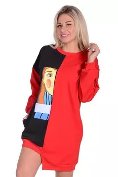 Платье трикотажное Молли