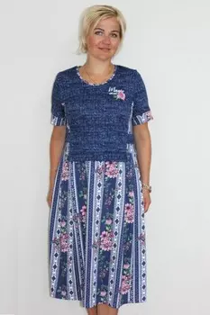 Платье трикотажное Мопси рр