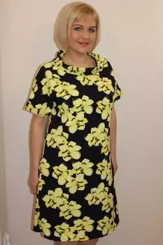 Платье трикотажное Окин рр