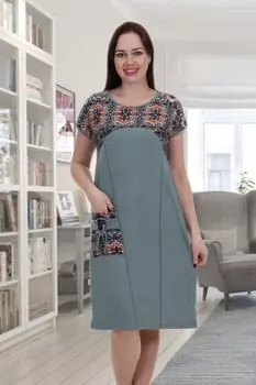 Платье трикотажное Оливет