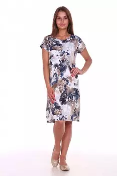 Платье трикотажное Оля (шоколадное) рр