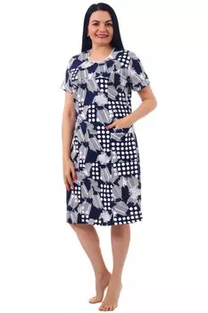 Платье трикотажное Павла (горошек) рр