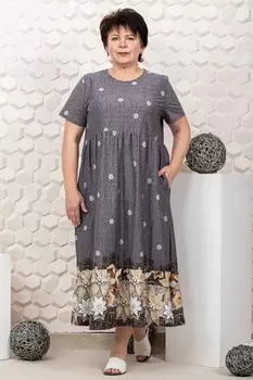 Платье трикотажное Повета