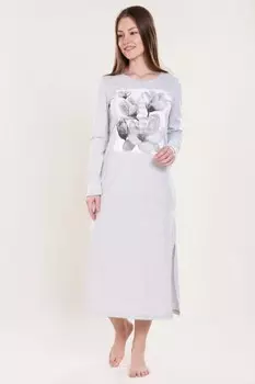 Платье трикотажное Прайз (серое) рр