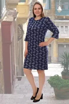 Платье трикотажное Пульс (огурцы) рр