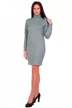 Платье трикотажное Ральфина (зеленое)