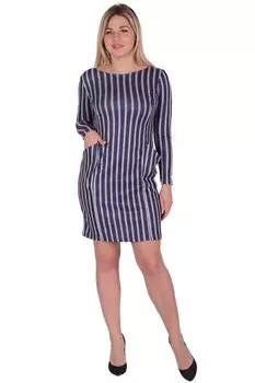 Платье трикотажное Риган (розовая полоса) рр