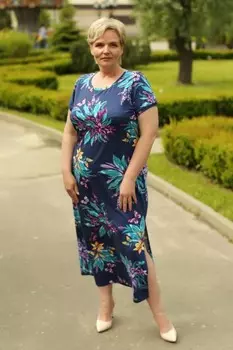 Платье трикотажное Робертина