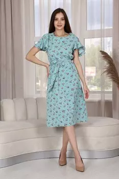 Платье трикотажное Розалит (мятное)