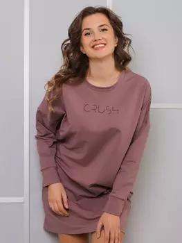 Платье трикотажное Сафина (капучино)