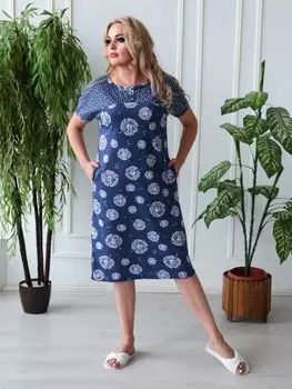 Платье трикотажное Санция