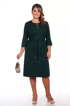 Платье трикотажное Серсея (зеленое)