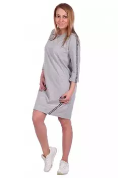 Платье трикотажное Шарлиз (серое) рр