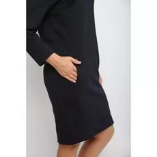 Платье трикотажное Силвана (темно-синее)