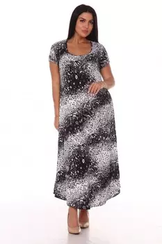 Платье трикотажное Соффи (черное) от