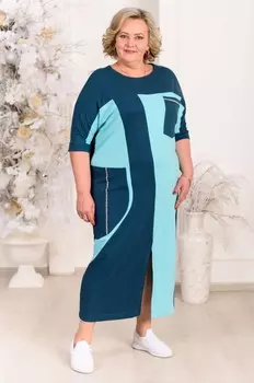 Платье трикотажное Субира