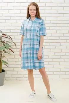 Платье трикотажное Таира (голубое) рр