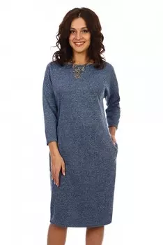 Платье трикотажное Таис (синее) рр