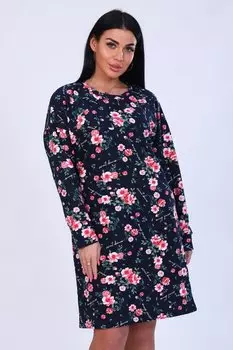 Платье трикотажное Темпест (розы)