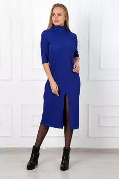 Платье трикотажное Тора (синее)