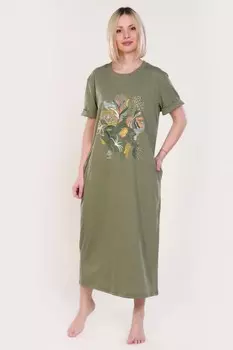 Платье трикотажное Трина (хаки) рр