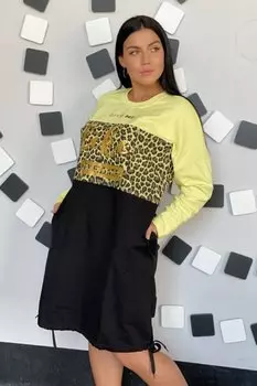 Платье трикотажное Трия