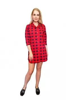 Платье трикотажное Вайнона (красное) рр