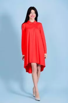 Платье трикотажное Вэнди (красное) рр