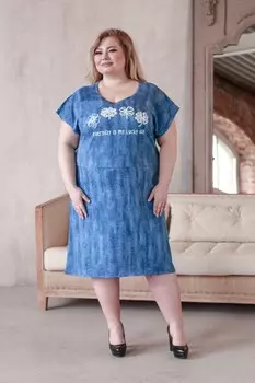 Платье трикотажное Вева (в ассортименте)