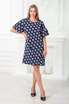 Платье трикотажное Вивека (вензель)