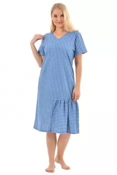 Платье трикотажное Ялта (полоса)