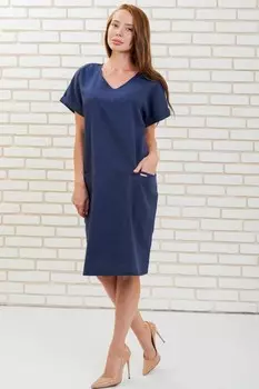 Платье трикотажное Зелена (синее) рр