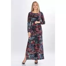 Платье велюровое Луана