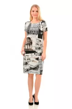 Платье вискозное Город