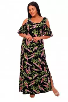 Платье вискозное Крым (лаванда)