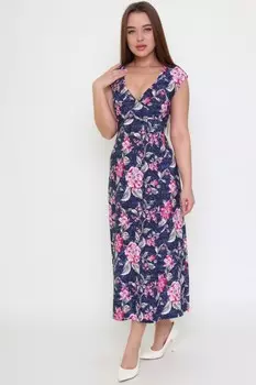 Платье вискозное Лаурель (цветы) рр